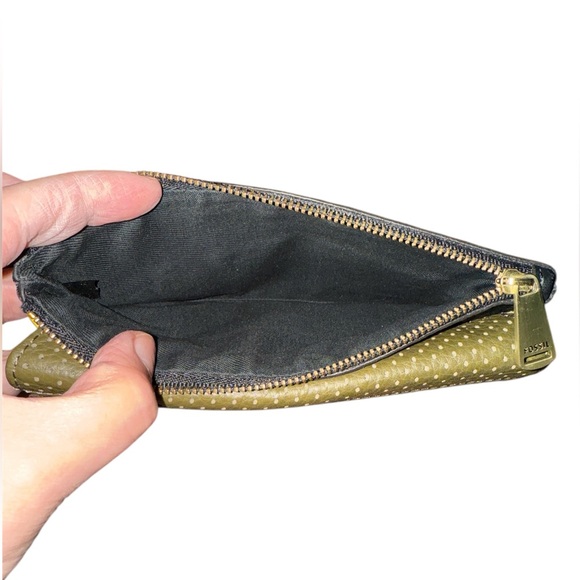 FOSSIL PRESTON PERFORATED LEATHER WALLET - Picture 6 of 8